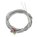 Set Of 5 Pcs Stainless Steel Strings with Color Ball Ends