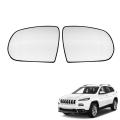 For Jeep Cherokee 2014-2018 Car Front Right Door Wing Mirror Glass