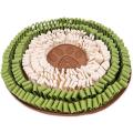Doglemi Snuffle Mat for Dogs,dog Snuffle Mat for Dogs and Cat,green