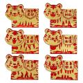 Red Packet Money Bag Gilding Red Envelopes Mix Styles, Type 2