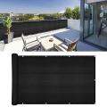 Balcony Shade Net Balcony Screen Cover for Outdoor Backyard-black