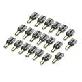 20 Pcs Led T10 194 W5w 7020 Smd Car Error Free Wedge Light Bulb White