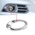 For Ford Fusion Mondeo 13-16 Front Fog Light Cover Bezel Trim Ring