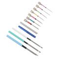 12pcs Embroidery Punch Crochet Knitting Pen with Seam Opener