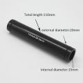 Bicycle Barrel Shaft 20mm Thru Axles to 15mm Thru Axle Adapter 110mm