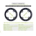 104bcd E-bike Chainring+adapter for Tongsheng Tsdz Crankset,black 34t