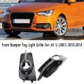 Front Right Bumper Fog Light Grille For-audi A1 S-lines 10-14