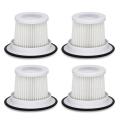 4pcs for Japanese  +/- 0 Vacuum Cleaner Xjc-c030 Filter Elements