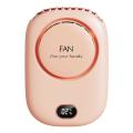 Fan Mini Usb Cooler Rechargeable Ventilador Handheld Silent Pink