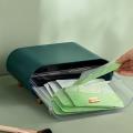 Multifunctional Drawer Type Facial Mask Storage Box Dust-proof(green)