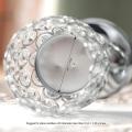 Silver Crystal Candle Holder, Ornaments for Table,2pcs 20cm Tall