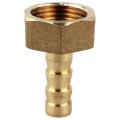 8mm Hose Brass Straight Barb Barbed Connector 3/8" Pt Female Thread