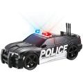 Simulation Police Car Toy Pursuit Rescue Model with Sound and Light