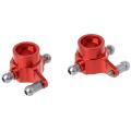 2pcs Rear Steering Cup for Wltoys P929 P939 K969 1/28 Rc Car,red