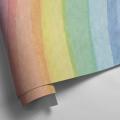 Rainbow Wall Stickers for Kids Room Decor Self-adhesive Fabric