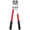 Hx-50b Cable Crimper Pliers for 6-50mm2 1-10 Awg Wire Cable-red