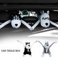 Cute Dog Tissue Box Car Interior Tissue Box Creative Husky