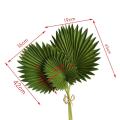 3pcs Artificial Palm Leaves Bunch Green Fake Plants Home Decoration