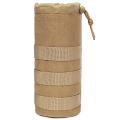 Water Bottle Bag for Outdoor Travel Water Bottle Carrier,brown