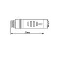 2x Motor Convert Extension Cable 9 Pin Conversion Line