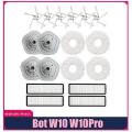 18pcs for Dreame Bot W10 W10pro Side Brush Hepa Filter Mop Cloth