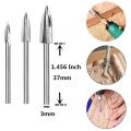 10pcs Wood Carving Drill Bit Steel Carving Drill Bit Set Is Used