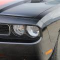 Car Headlight Cover Trim for Dodge Challenger 2009-2014 ,carbon Fiber