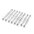 8pcs Metal Link Rod Pull Rod Linkage for Hb Toys Zp1001 Zp1002 ,b