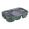 Bento Box Food Container Storage Lunch Box for Kids with Soup Cup A