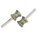 2 Pack Diamond Dog Nail Grinder Bits for Rotary Tool Fits for Dremel