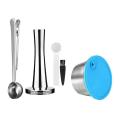 Stainless Steel Coffee Capsule Filter Cup for Dolce Gusto with Tamper