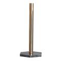 Gold Paper Stand with Marble Base Roll Toilet Countertop Kitchen D