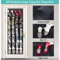 28 Over The Door Shoe Rack for Closet Door Storage Mesh Shoe Holder-b