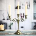 European Decor Candle Holders 3 Arms Candle Holder Rack Metal A