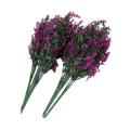 Artificial Lavender Flowers Plants 6 Pieces,uv Resistant(fushia)