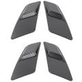 For Ford Mustang 2015-2017 Front Hood Intake Trim Scoop Vent Guards
