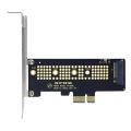 Nvme Pcie M.2 Ngff Ssd to Pcie X1 Adapter Card Support 2230 2242 Size