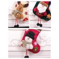 3 Pcs Christmas Stockings Santa Claus Snowman and Reindeer for Xmas