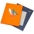 Bird Pop-up Card, Mothers Day 3d Greeting Card for Friends Colleague
