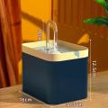 Cat Water Fountain Auto Filter Electric Mute Blue Eu Plug