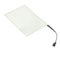 105mm X 148mm El Panel Sheet Neon Sheet + Actuator White