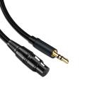 3.5 to Xlr Female to Xlr Microphone Amplifier Speaker Audio Cable 2m