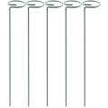 5 Pack Garden Plant Support Stakes Single Stem Support Stake