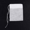 100 Pcs Disposable Empty Tea Bag String Heat Seal Filter Paper