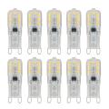 10 X G9 5w Led Bulb Replace Light Lamps Ac220-240v, White