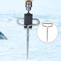 Ice Fishing Shelter Anchor Outdoor Camping Tent Threaded Tent Peg
