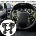 Steering Wheel Cruise Switch for Toyota Lander Cruiser Dark Grey