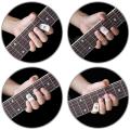 40 Pcs Fingertip Protectors, 5 Sizes Ukulele Finger Caps,for Guitar