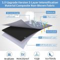 Large Storage Bag Foldable Under Bed Clothes Storage with Handle