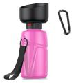Pet Water Bottle for Dogs, Dog Water Bottle Pink 21oz